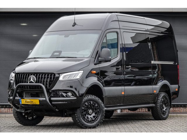 Mercedes-Benz Sprinter 4x4 319Cdi 190Pk 9G-tronic | L2H2 | Dubbele Cabine | 2x Schuifdeur | 4WD | AW