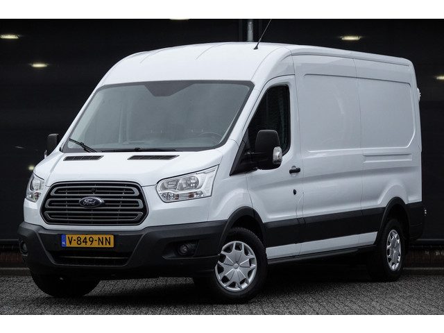 Ford Transit L3H2 2.0Tdci 130Pk | Trend | 350 | Achteruitrijcamera | Trekhaak | Frozen White