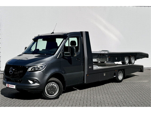 Mercedes-Benz Sprinter 519 CDI Tijhof AluLiner + Aanhanger V/A €32 Per Dag!! Luchtvering NIEUW! MJ.2