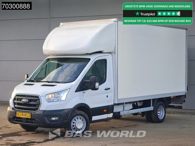 Ford Transit 130pk Laadklep Dubbellucht Bakwagen Airco Cruise Euro6 Meubelbak Koffer Airco Cruise co