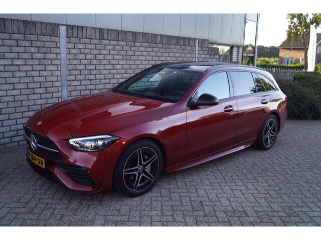 Mercedes-Benz C-Klasse Estate 200 Launch Edition AMG Line Autom Panodak Leder/Alcantara Navi Camera