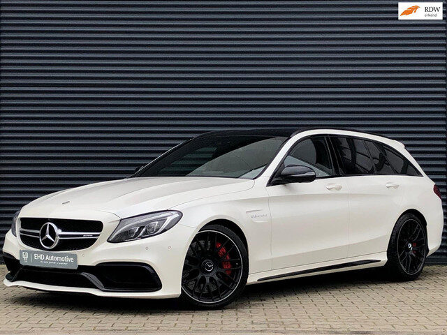 Mercedes-Benz C-Klasse Estate 63 AMG S | 510 PK | Pano | Night pakket | Navi | Burmester