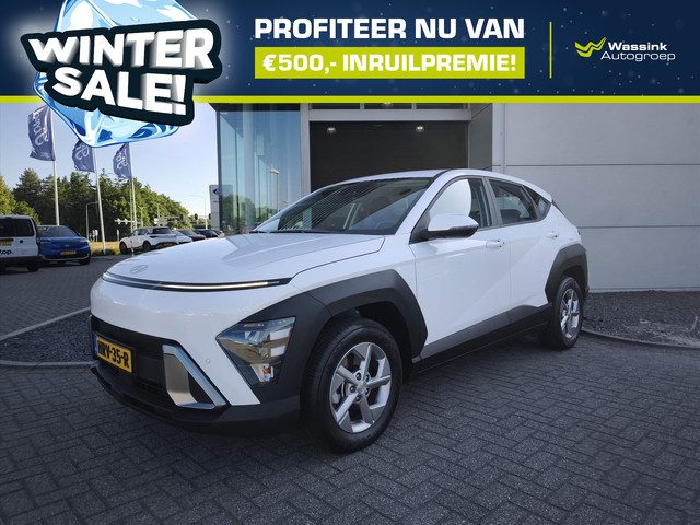Hyundai Kona 1.6 GDI HEV HYBRIDE 141pk AUTOMAAT Comfort | WINTERSALE | Camera | Navigatie | Adaptive