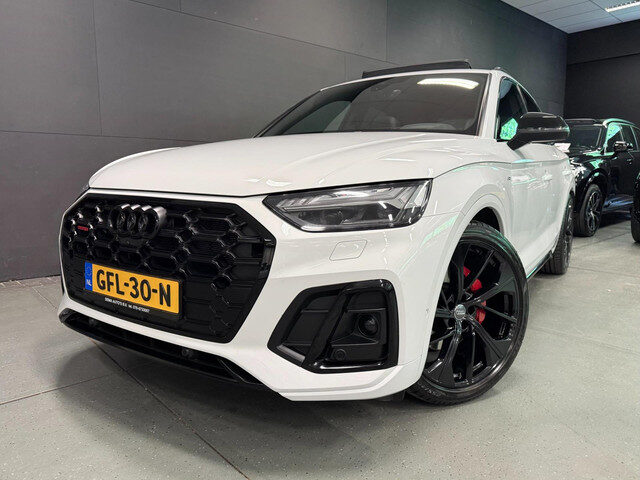 Audi Q5 55 TFSI e SQ5 367PK 3X S-LINE 21'' BLACK-LINE PANO/B&O/H-UP/LUCHTVERING/MASSAGE STOELEN/FULL