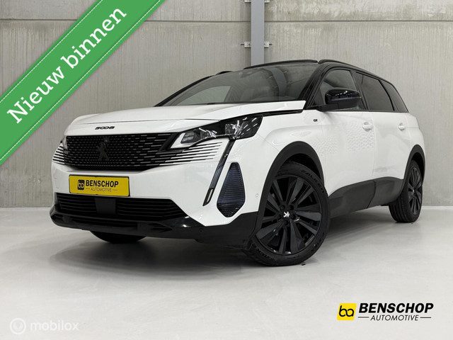 Peugeot 5008 1.2 PureTech GT Pack Panodak 7 Persoons Navi Carplay Camera LEER LED ACC TREKHAAK