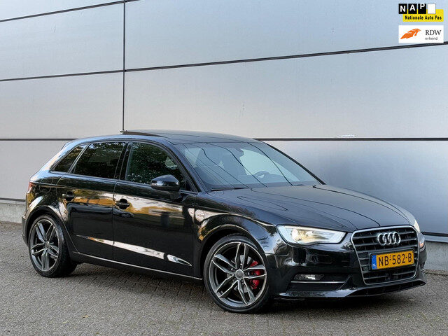 Audi A3 Sportback 2.0 TDI S-Line Automaat |Pano |ACC |Leder |Stoelverw |Keyless |Xenon |Led |Lmv |Na