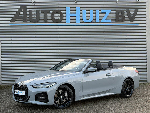 BMW 4 Serie Cabrio 430i High Executive M Sport 19 Inch Leer Elek Stoelverstelling Nekverwarming Stuu