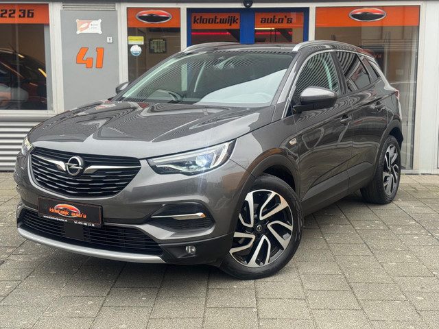 Opel Grandland X 1.2 Turbo Ultimate Automaat Leder 19” LM Elec. Achterklep Dealer Historie