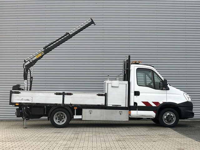 Iveco Daily 50C14N 3.0 375 openlaadbak met kraan Hiab