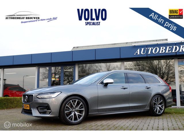 Volvo V90 2.0 T4 210PK GEARTRONIC8 R-DESIGN BUSINESS SPORT | PANO | HEADUP | STANDKACHEL | HARMAN KA