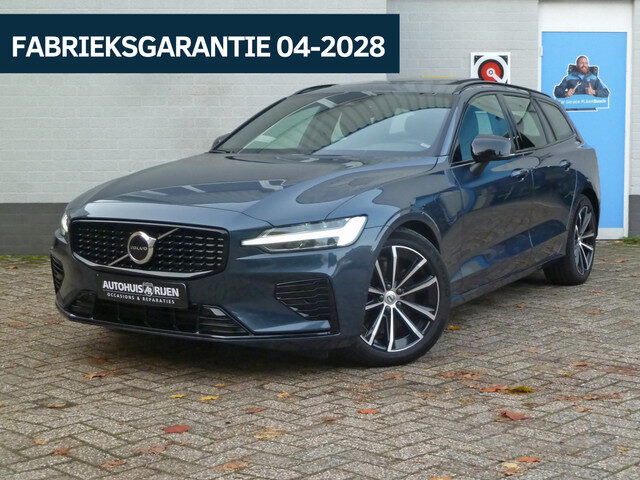 Volvo V60 2.0 T6 Plug-in hybrid AWD Plus Dark|Panodak|Pilot-Assist|BLIS|Memory|Long-Range|Denim Blue