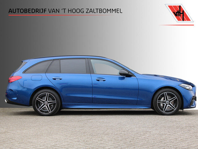 Mercedes-Benz C-Klasse Estate 300e AMG Line NIGHT PAKKET LEDER HEAD-UP KEY-LESS GO 360-CAMERA TREKHA