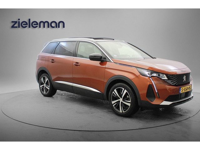 Peugeot 5008 1.2 PureTech GT-Line 7 Persoons - Panorama, Trekhaak, Digitaal Cockpit, Carplay, half l