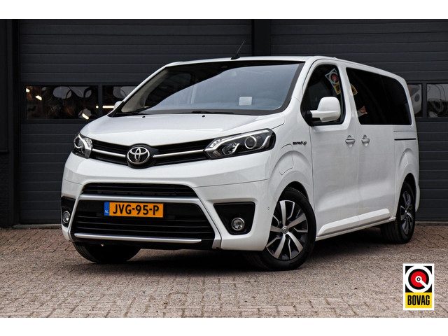 Toyota ProAce Electric Verso 75 kWh /LED/PANODAK/LEDER/ELEK. SCHUIFDEUR (2X)/CARPLAY/KEYLESS/HUD!
