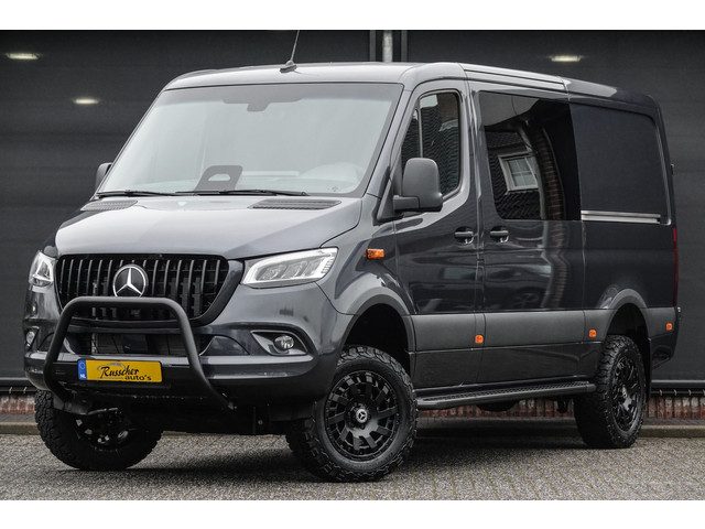 Mercedes-Benz Sprinter 4x4 319Cdi 190Pk 9G-tronic | L2H1 | Dubbele Cabine | 2x Schuifdeur | 4WD | AW