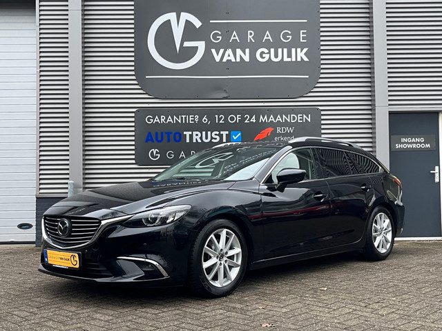 Mazda 6 Sportbreak 2.5 SkyActiv-G GT-M 192PK Automaat,Trekhaak,Panodak,Navi,Clima,Cruise,Carplay,Ele