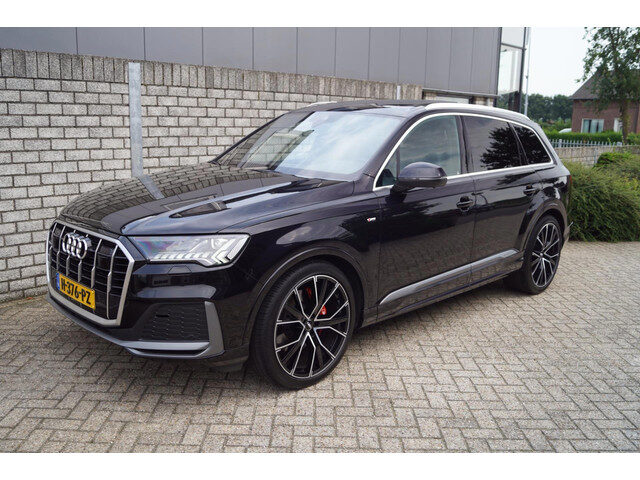 Audi Q7 55 TFSI quattro Pro Line S Line Autom Panodak RS Stoelen Adaptieve Cruise Luchtvering Navi C