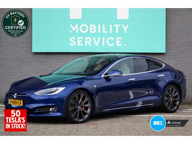 Tesla Model S Performance Ludicrous SOH88% (612PK) Pano Cam Leder