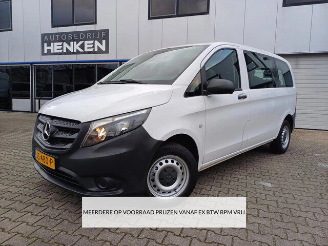 Mercedes-Benz Vito Tourer 109 BlueTEC Base Lang 9PERSONEN/PRIJS EX BTW BPM VRIJ / 6X OP VOORRAAD /EI