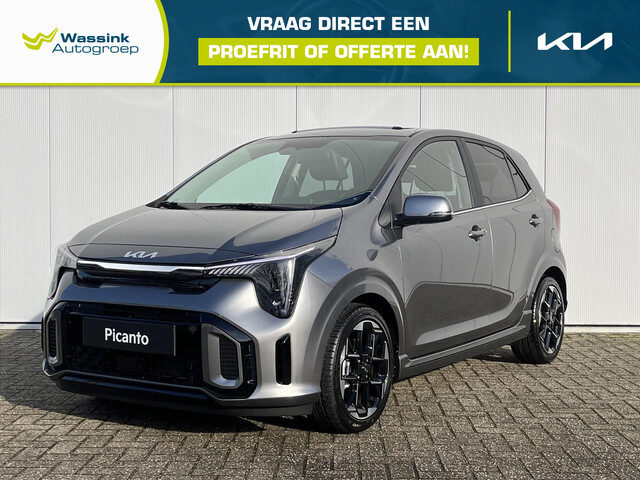Kia Picanto 1.0 DPi 63pk 4-zits GT-Line | Schuif- Kanteldak | Stoel- & Stuurverwarming | Lane Keepin