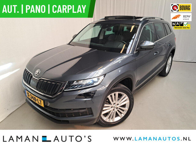 Škoda Kodiaq 1.5 TSI 150pk DSG Business Edition Aut. | Pano Open Dak Leder/Alcantara CarPlay Canton