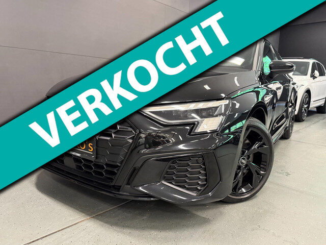 Audi A3 Sportback 45 TFSI e 245PK 3XS-LINE BLACK-LINE RS-STOELEN NAVI/V-COCKPIT/B&O/DAB/LED/CAM///