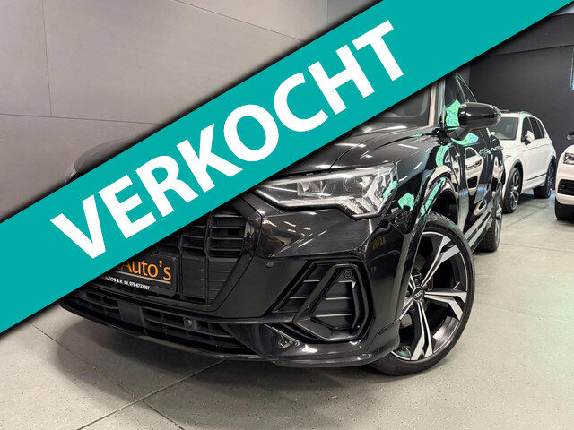 Audi Q3 45 TFSI e S-LINE BLACK-EDITION 20'' PANO/LED/DAB/SFEERVERL/LEDER/STOEL-M/SONOS///