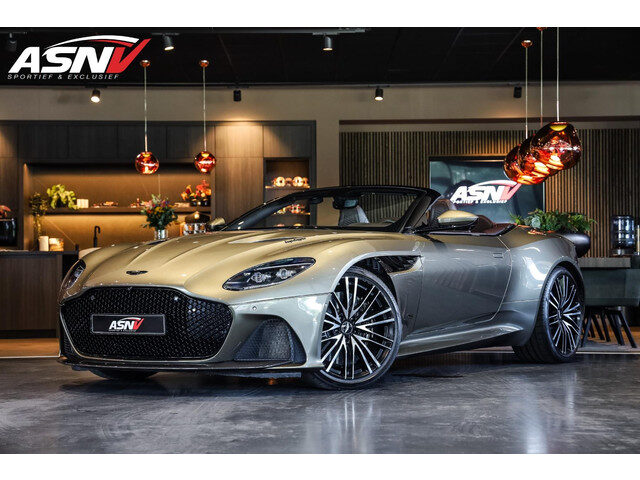 Aston Martin DBS Volante 5.2 V12 SUPERLEGGERA, 725 PK, Carbon/Body/Pack, Premium/Sport/Seats, Stoel/