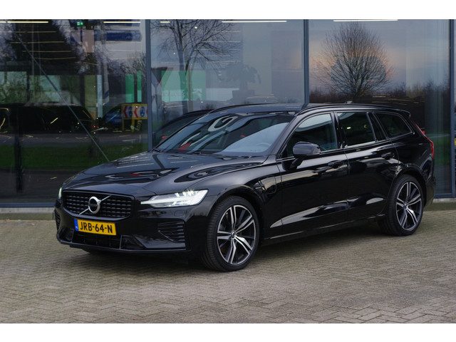 Volvo V60 2.0 T8 Recharge 390 PK AWD R-Design PHEV, Trekhaak, 360 Camera, Memory, H/K Sound, Adap. C