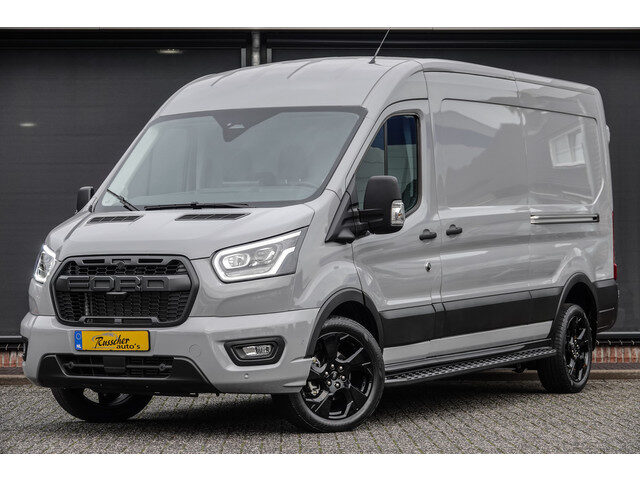 Ford Transit L3H2 | 2.0Tdci 165Pk A8 Aut. | 350 | Raptor Edition | 2x Schuifdeur | Nieuw Model | Gre