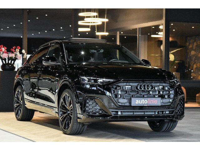 Audi Q8 60 TFSI e quattro Pro Line S Competition. RS Zetels, 4W Sturing, Softclose, Pano, Laser, B&O