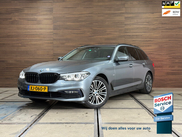 BMW 5 Serie touring 520i High Executive Sportline | Leer | 360° Camera | Trekhaak
