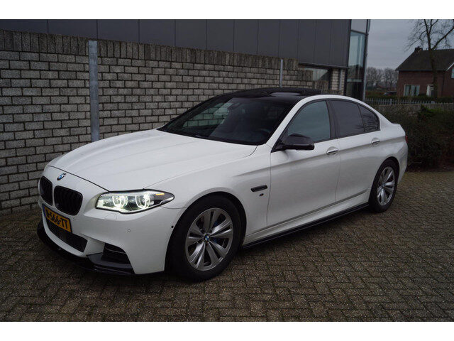 BMW 5 Serie M550D X Drive Autom Schuifkdak Leder Navi Camera Head-Up Adaptieve Soft Close Cruise Cli