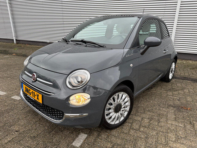 Fiat 500 1.0 Hybrid Dolcevita, Panorama, cruisecontrol,Carplay/Andriod,Leder/alcantara,was Loterijpr