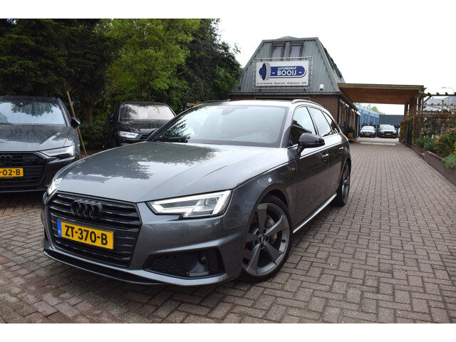 Audi A4 Avant 45 TFSI Sport S line black edition 245 PK/ AUTOM/CRUISE/NAVI/SFEERVERL/AIRCO-ECC/ NL A