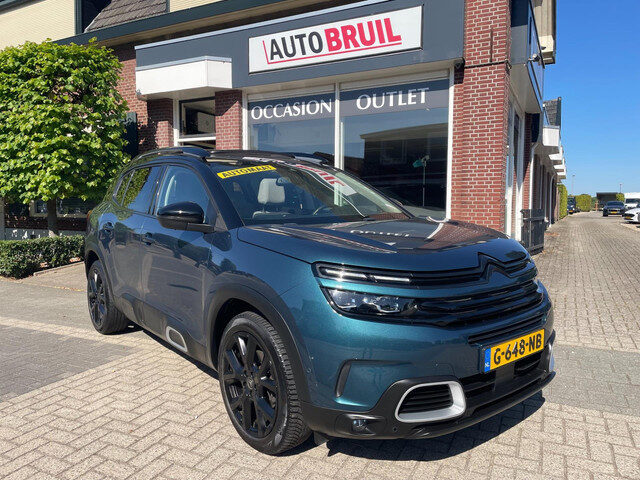 Citroën C5 Aircross 1.6 PureTech Shine Aut.|Schuifdak|1/2 leer|Navi|Camera|