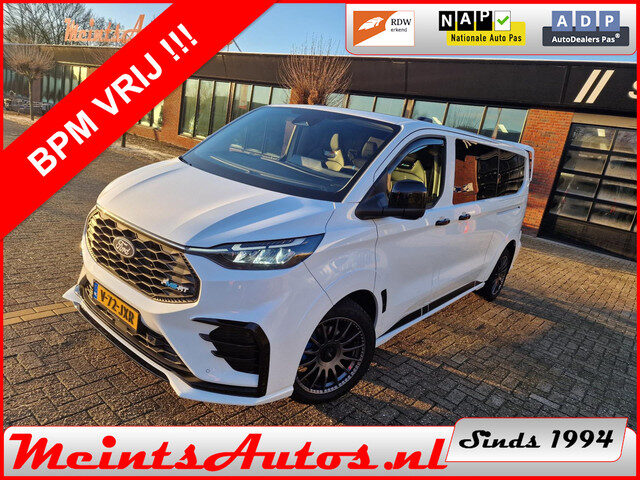Ford Transit Custom MS-RT DC Dubbele Cabine L2H1 320 2.0 TDCI 170pk AWD 4x4 Automaat 19'' Trekhaak E