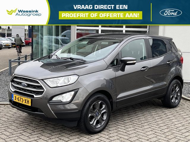 Ford EcoSport 1.0 EcoBoost 100pk Trend Connected | All season banden | Cruise Control | Airco | Blue