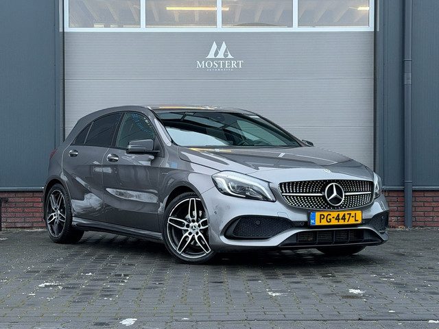 Mercedes-Benz A-Klasse 180/122pk Business Solution AMG|2017|H&K|NAP|Camera|Stoelverw.|Cruise|Zwarte