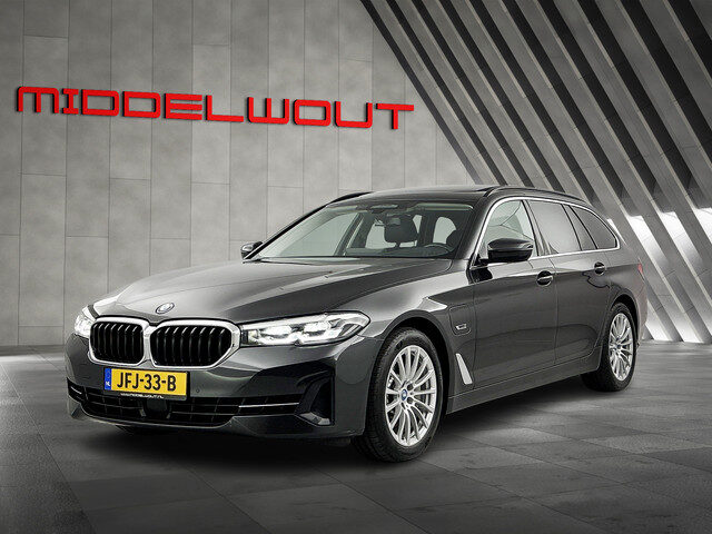 BMW 5 Serie touring 530e M-sport Pano-dak/Leder/Adapt.Cruise/EL.Trekhaak