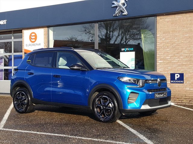 Citroën C3 New 1.2 100PK MAX ZWART-DAK Apple Carplay & Android Auto | Navigatie | Achteruitrijcamera