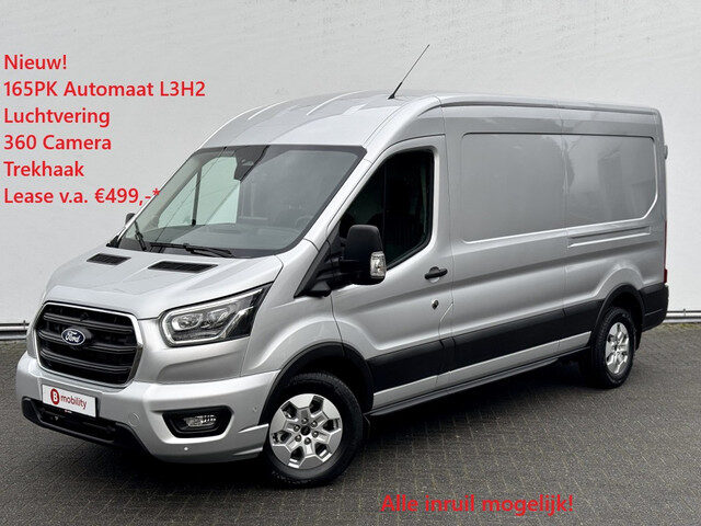 Ford Transit 350 2.0 TDCI 165PK L3H2 Limited Nieuw Type Automaat Luchtvering