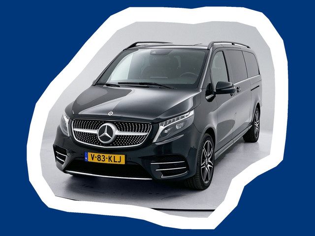Mercedes-Benz V-Klasse 250d 4-MATIC L3 AMG-line Dubbele Cabine BPM Vrij Direct Leverbaar Leder