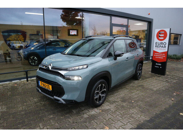 Citroën C3 Aircross 1.2 PureTech Shine NAVI CLIMA LEDER PDC STOELVERW LMV ALL-SEASON!!
