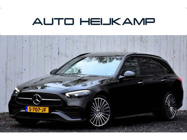 Mercedes-Benz C-Klasse Estate 200 AMG Line | Pano-dak | Leer | NL-Auto |