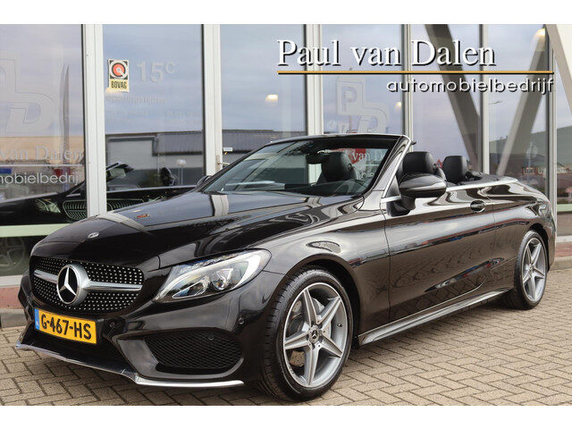 Mercedes-Benz C-Klasse Cabriolet C180 156PK 9G-TRONIC AMG LINE Navi | Leer | Airscraft | Cruise | Pd