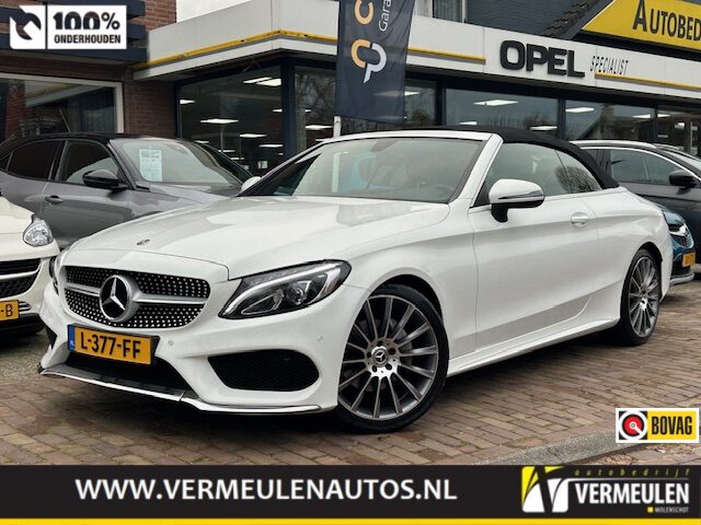 Mercedes-Benz C-Klasse Cabriolet C180 156PK Edition-1 AMG Line Automaat + 19"/ Navi/ Clima/ Cruise/
