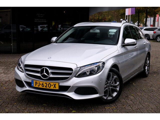 Mercedes-Benz C-Klasse Estate 180 Business Solution/LED/Achteruitrijcamera/Dodehoekdetectie/Stoelver