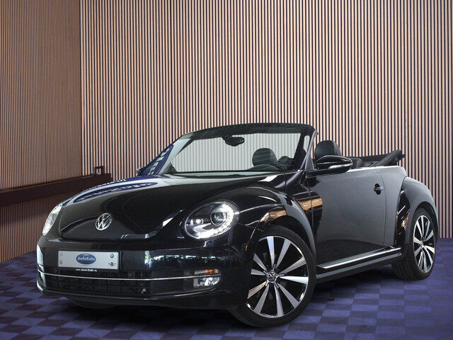 Volkswagen Beetle Cabriolet 1.4 TSI DSG 160pk Sport LEDER NAVI BLUET CRUISE '13