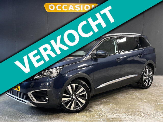 Peugeot 5008 1.6 PureTech Blue Lease Premium 7 PERS|KEYLESS|SFEER|TREKHAAK|CARPLAY|360CAM|
